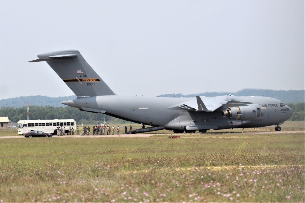 Patriot Warrior 2018 participants conduct training scenario at Fort McCoy