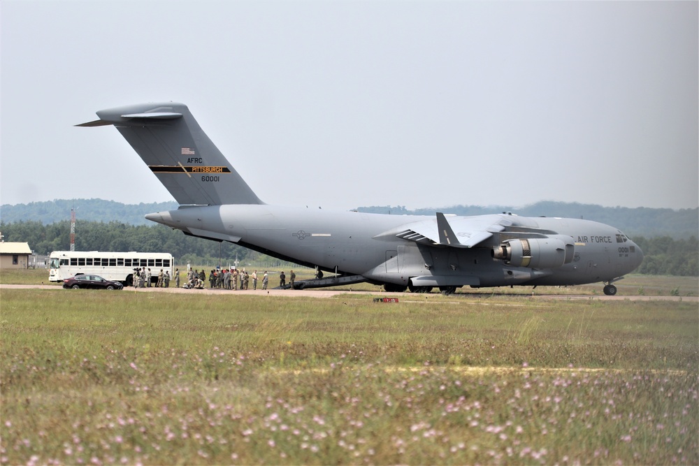 Patriot Warrior 2018 participants conduct training scenario at Fort McCoy