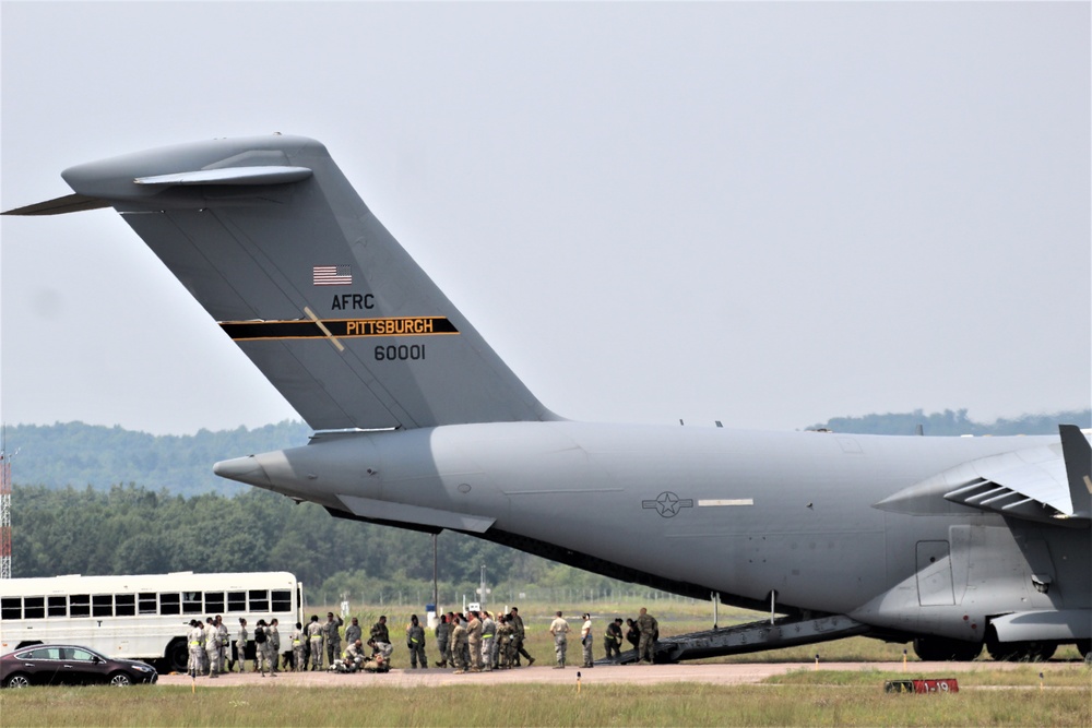 Patriot Warrior 2018 participants conduct training scenario at Fort McCoy