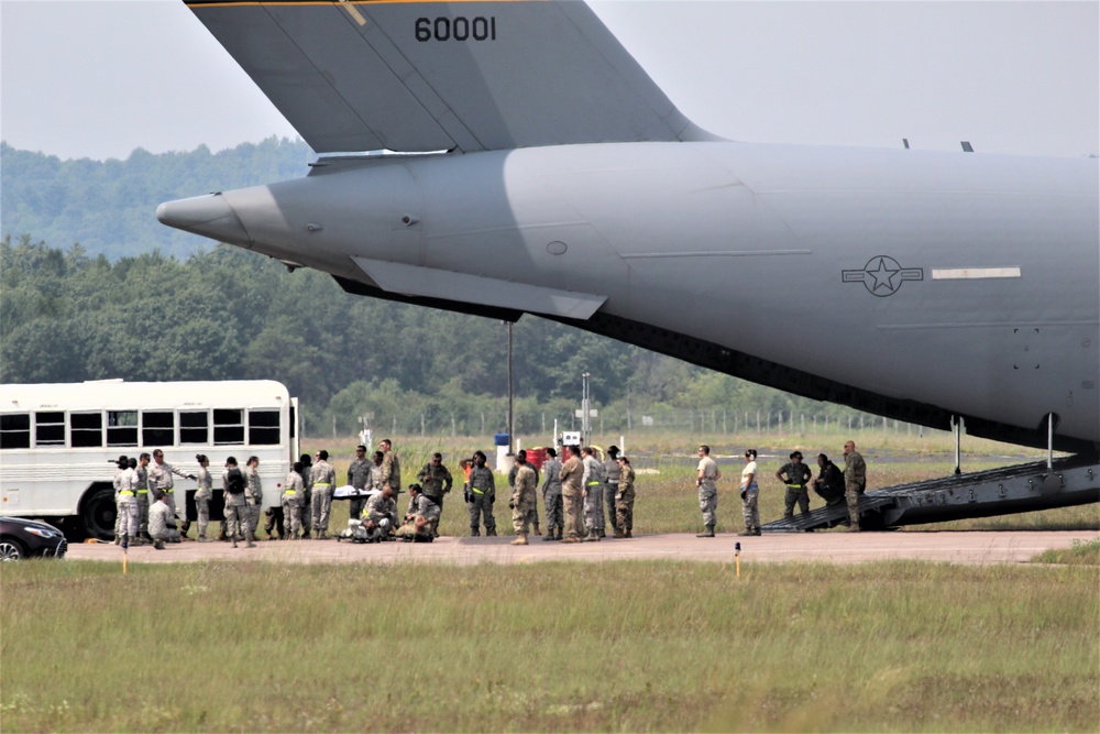 Patriot Warrior 2018 participants conduct training scenario at Fort McCoy