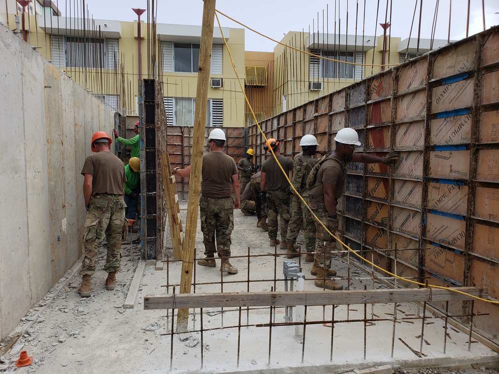 NY Army National Guard engineers support Habitat for Humanity in Puerto Rico