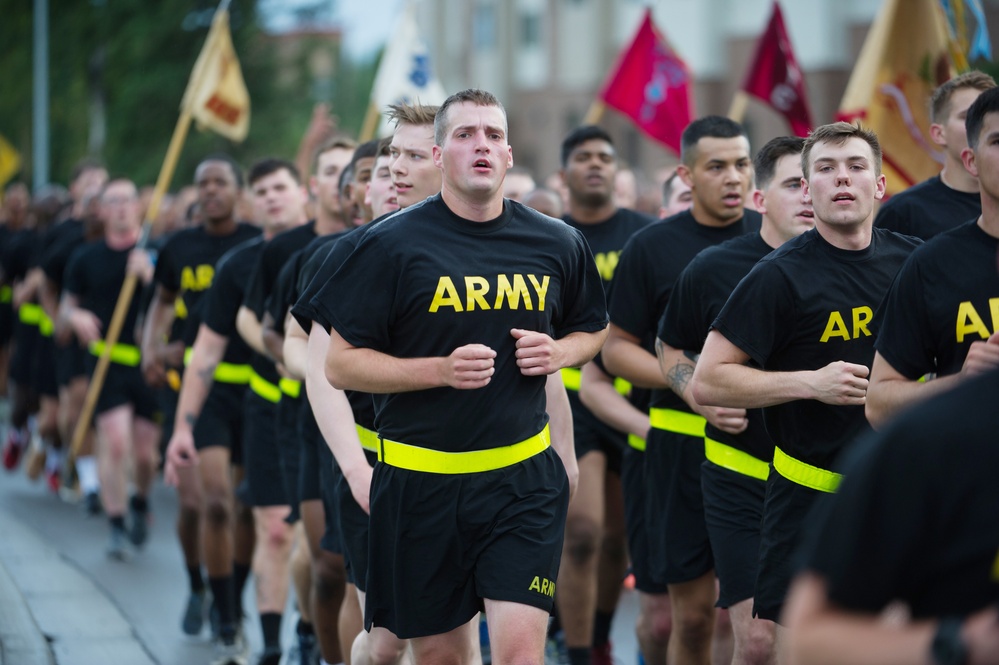 National Airborne Day Run on JBER