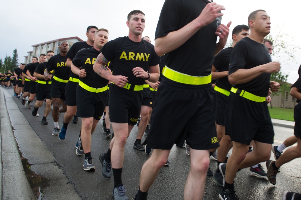 National Airborne Day Run on JBER