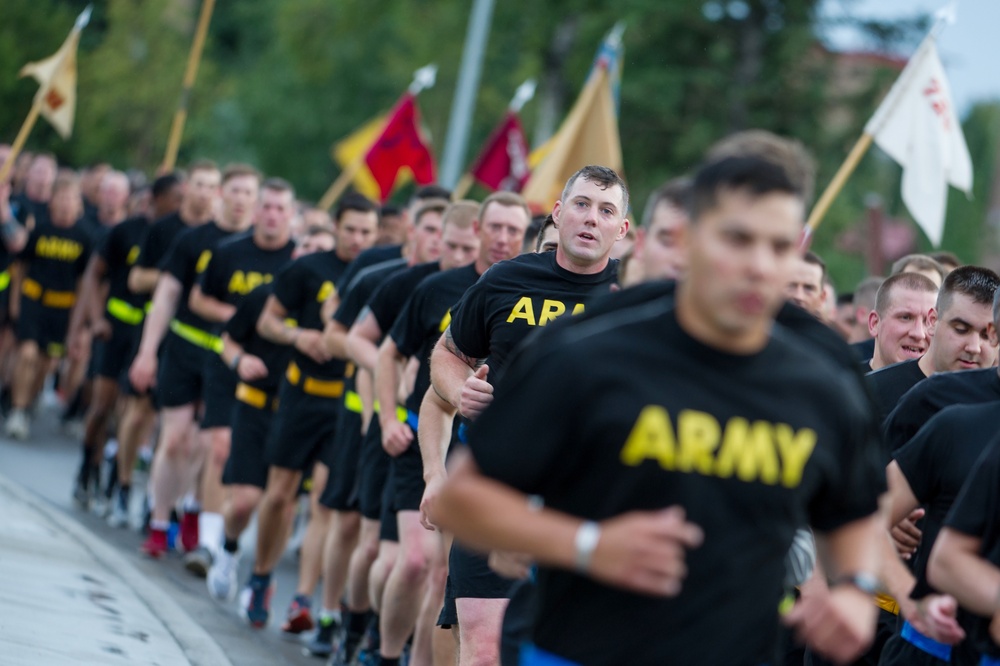 National Airborne Day Run on JBER