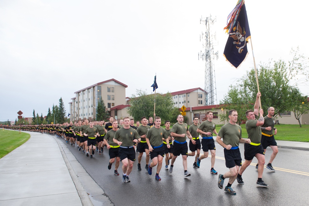 National Airborne Day Run on JBER