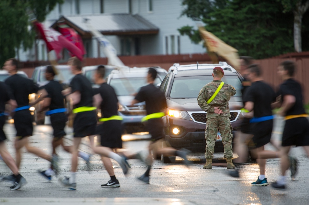 National Airborne Day Run on JBER