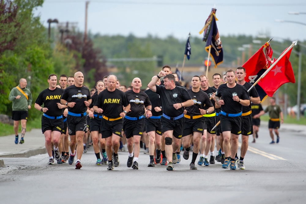 National Airborne Day Run on JBER