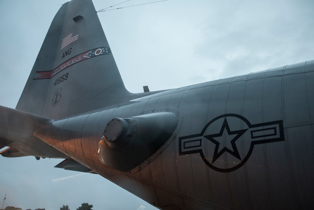 179th Airlift Wing Airmen perform daily operations on the C-130H Hercules
