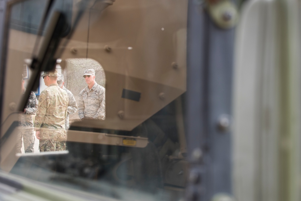 Commanders visit Orchard Combat Training Center