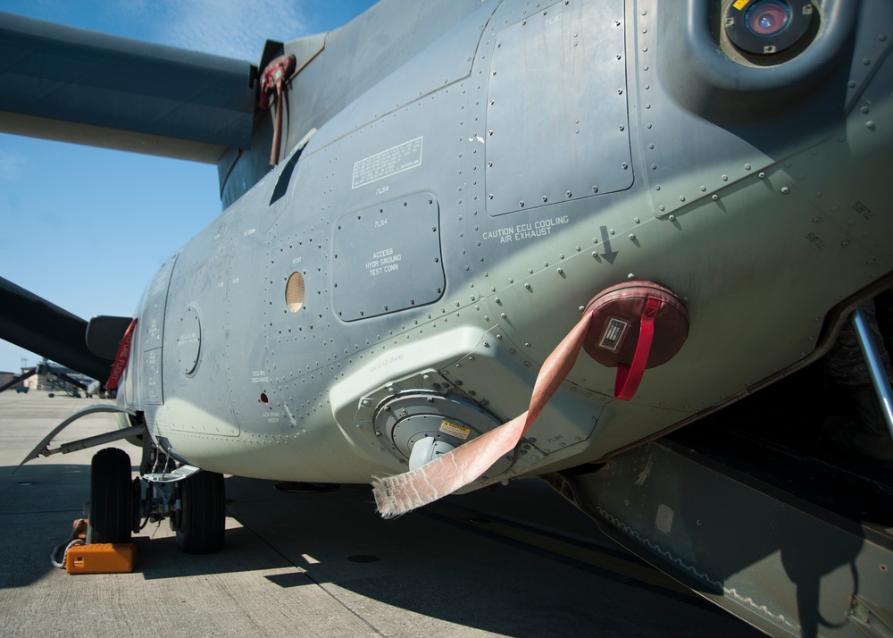 505th CCW personnel experience AFSOC aircraft firsthand