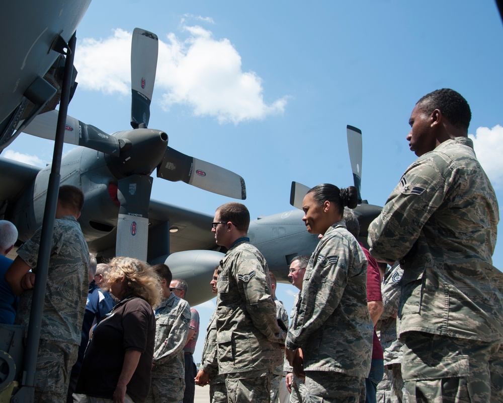 505th CCW personnel experience AFSOC aircraft firsthand