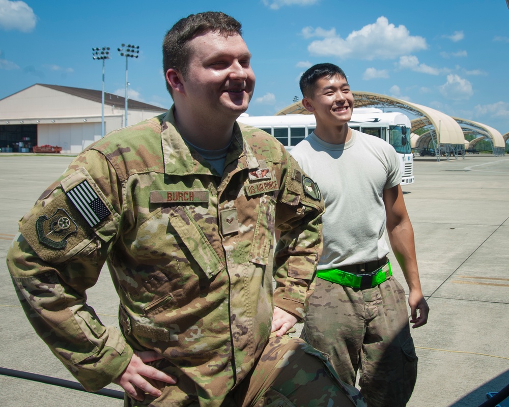 505th CCW personnel experience AFSOC aircraft firsthand