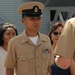 Re-enlistment aboard the USS Wisconsin (BB-64)