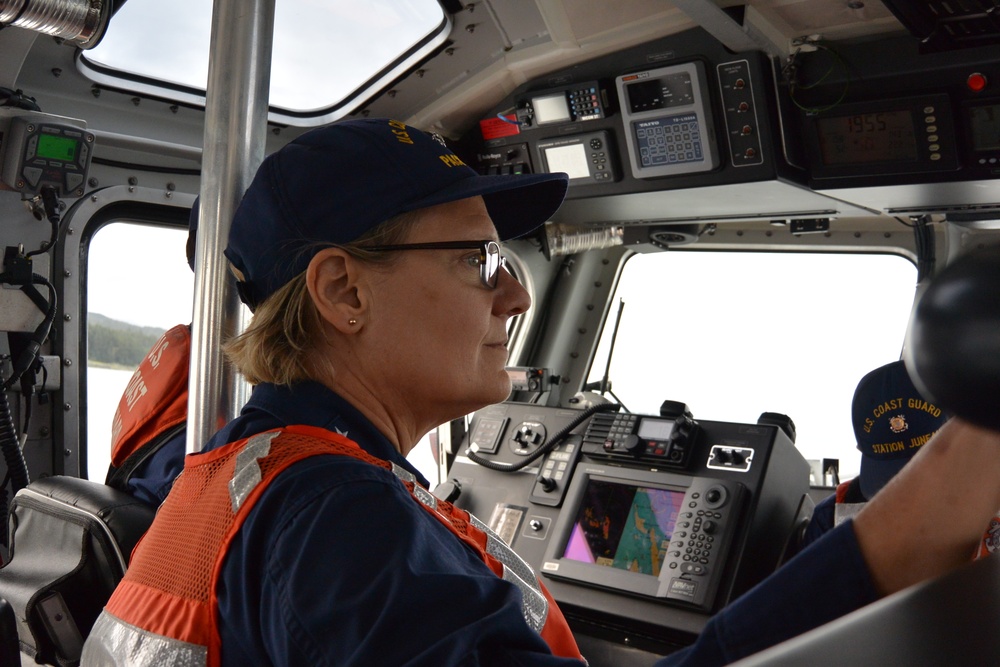 Vice Adm. Linda Fagan visits Juneau, Alaska