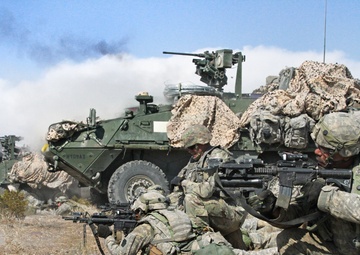 2-112th Infantry Regiment NTC live-fire