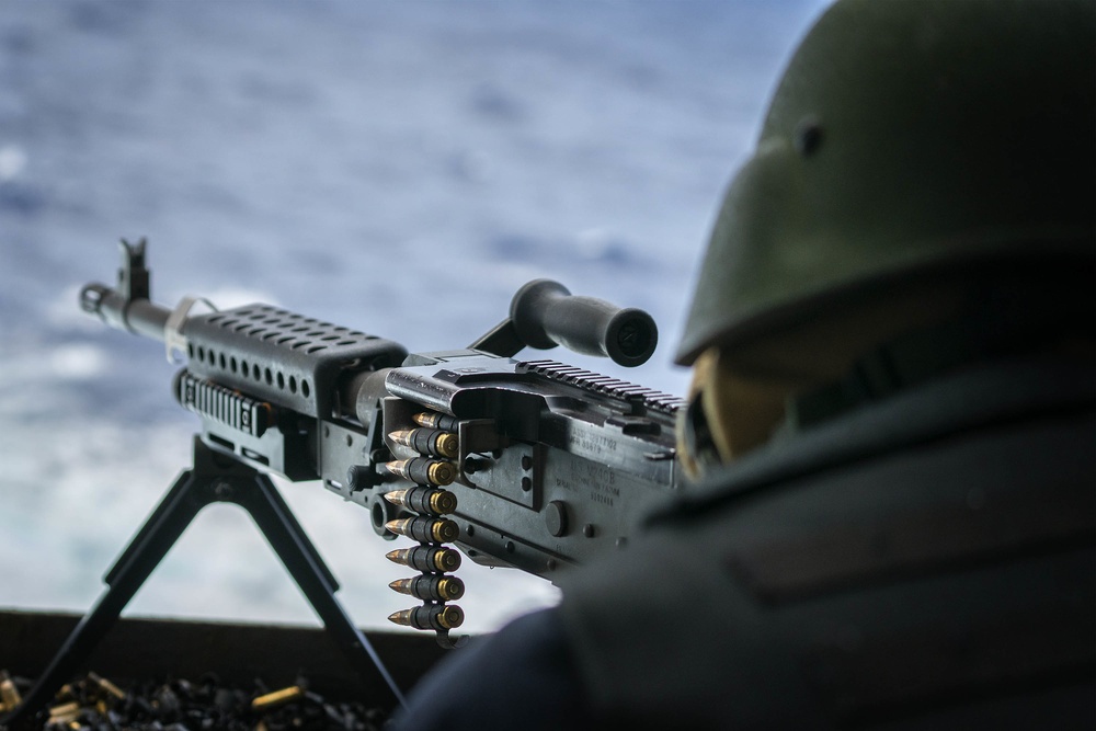 Bonhomme Richard Conducts Live Fire Exercise