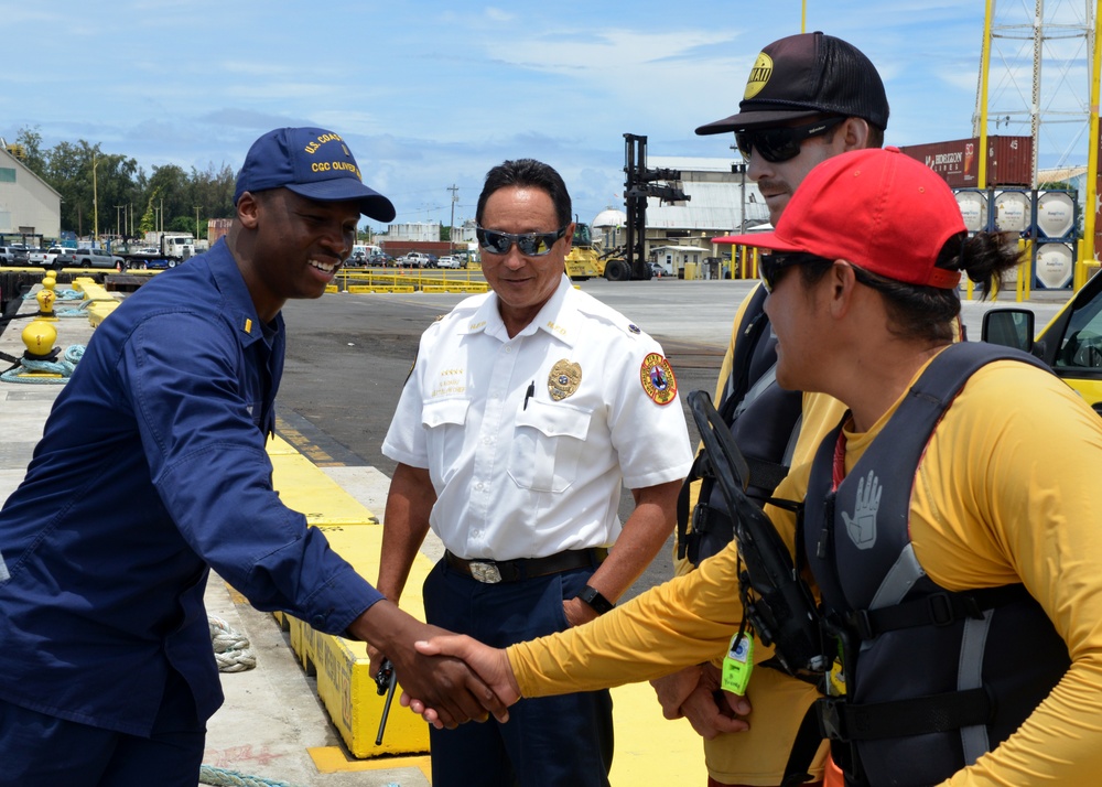 Coast Guard, Hawaii County hold Search and Rescue Exercise