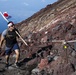 US Marines climb Mount Fuji