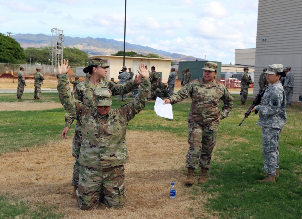 29th IBCT search and secure detainee training