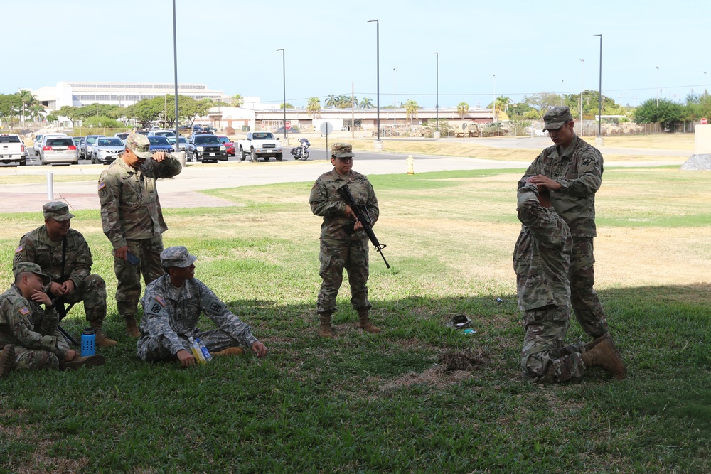 29th IBCT search and secure detainee training