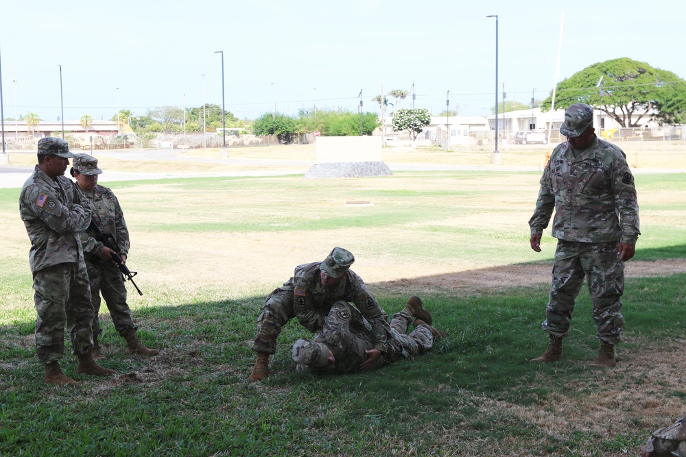 29th IBCT search and secure detainee training