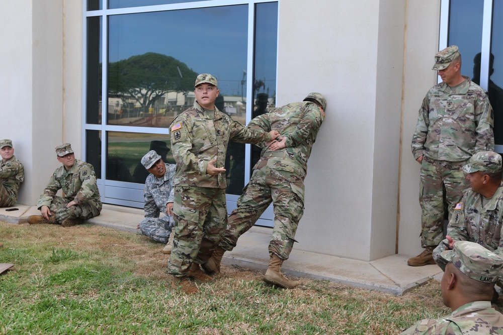 29th IBCT search and secure detainee training