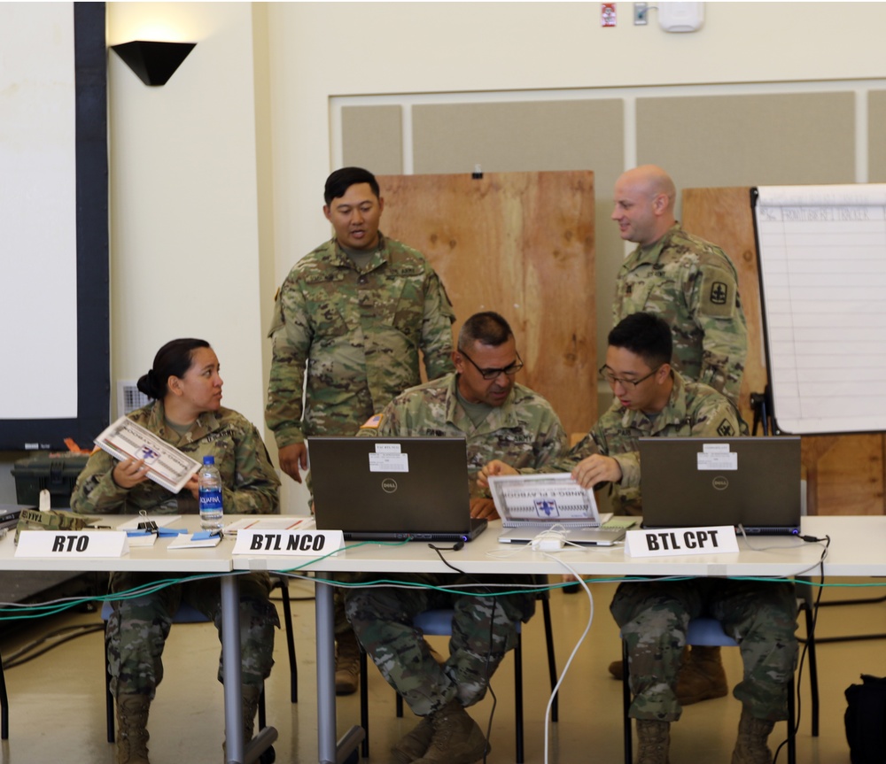 29th IBCT command post training