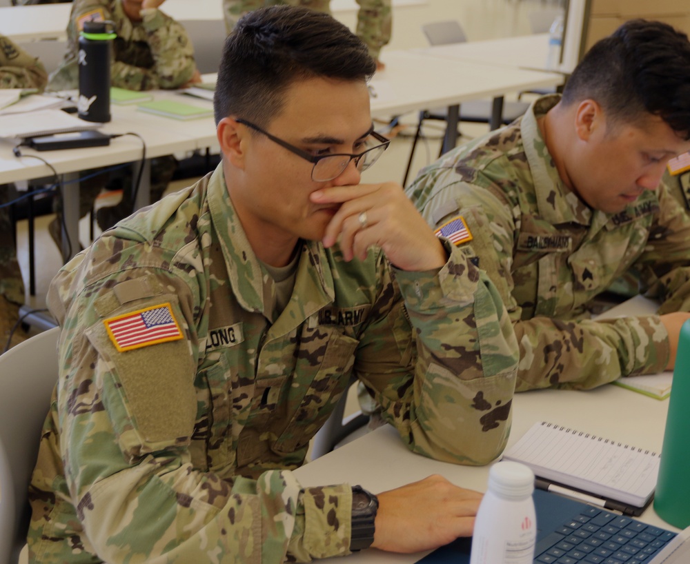 29th IBCT command post training