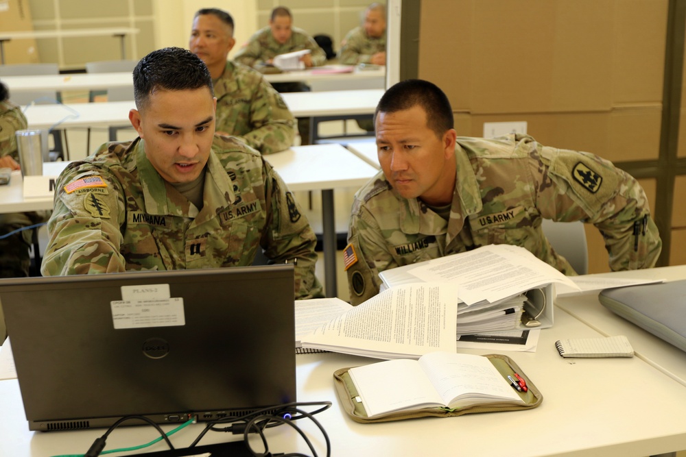 29th IBCT command post training