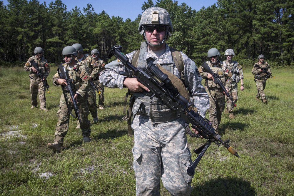 NJ Guard and Albanian special forces perform joint training