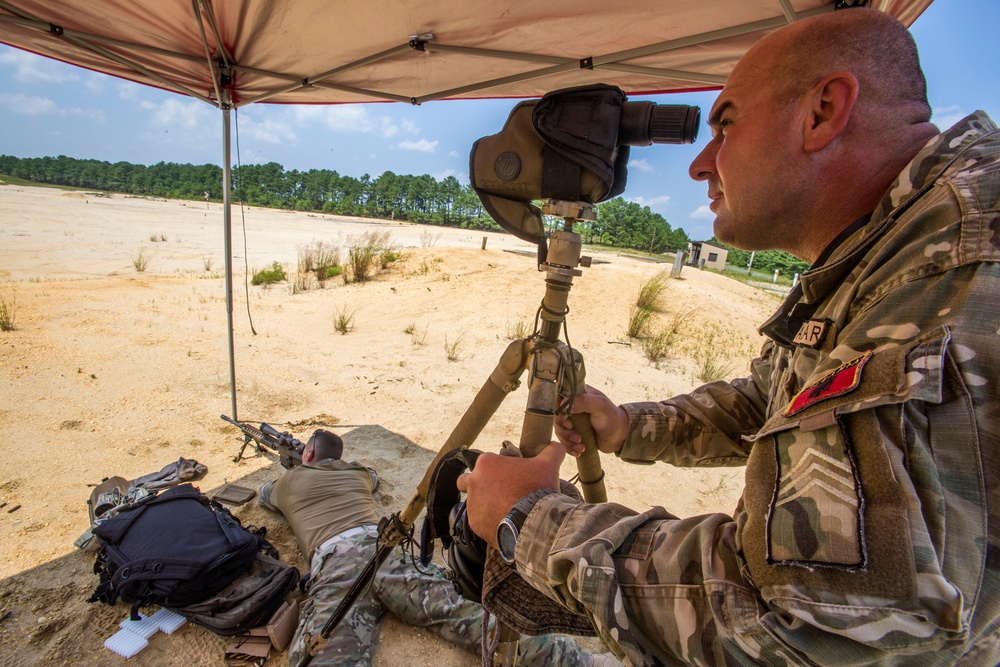 New Jersey Guard and Albanian snipers train together