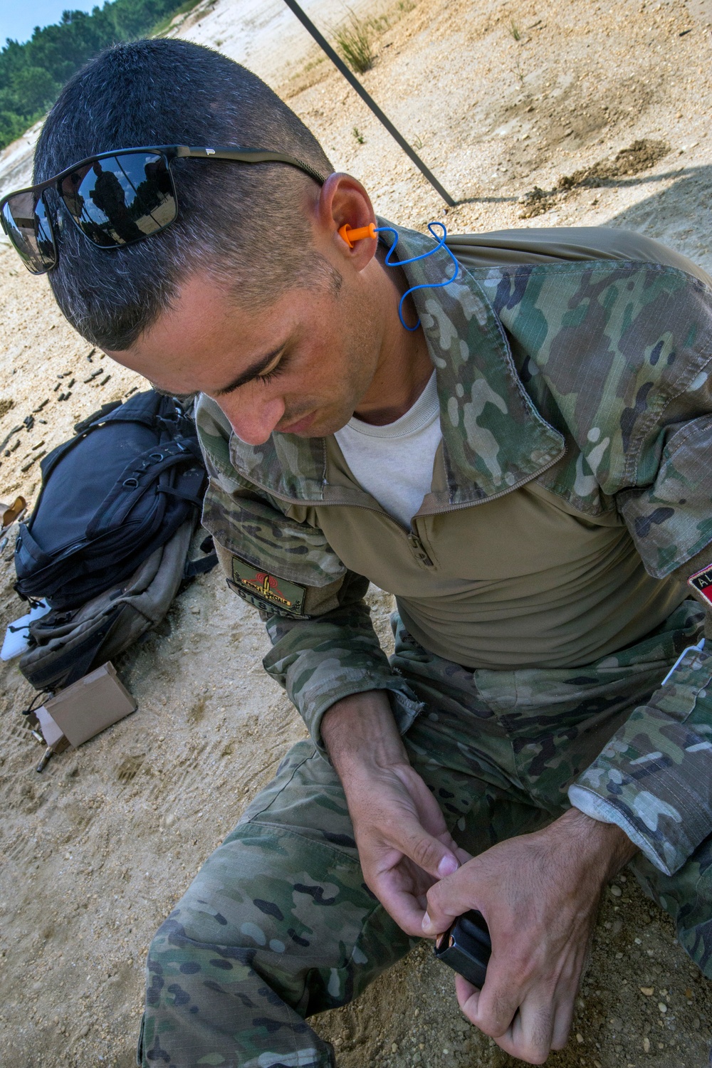 New Jersey Guard and Albanian snipers train together