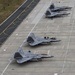 Raptors train with F-16s at Spangdahlem