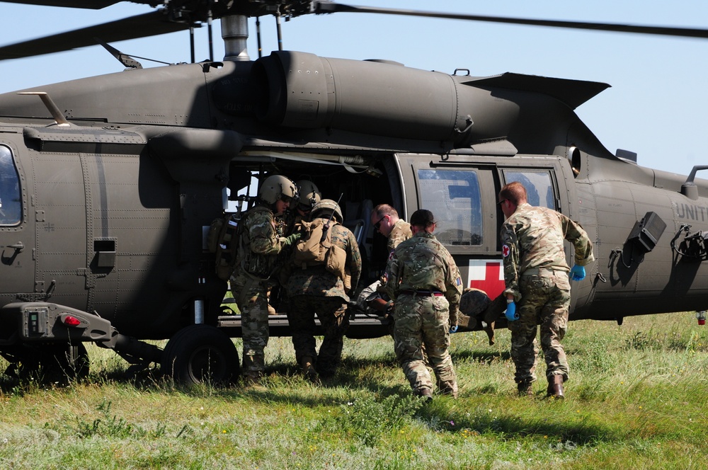 U.S. and NATO Forces Conduct Exercise Black Lion and Caduceus