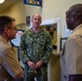 Navy surgeon general visits New England clinics