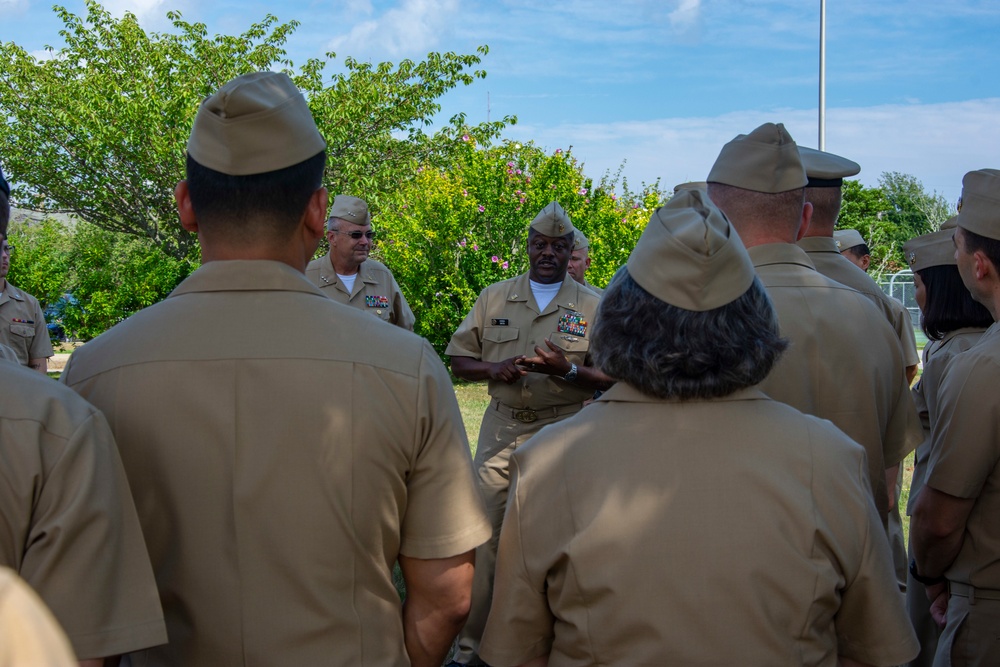 Navy surgeon general visits New England clinics