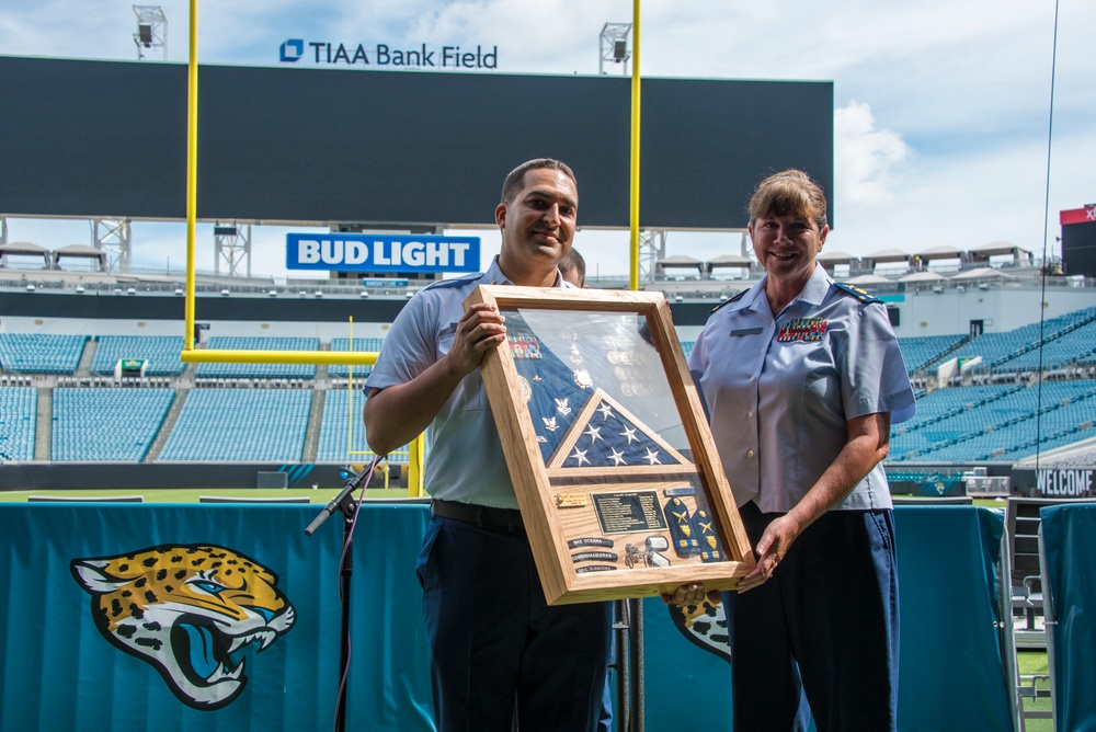 Coast Guard Reserve Chief Warrant Officer Faith Matuschek Retirement Ceremony