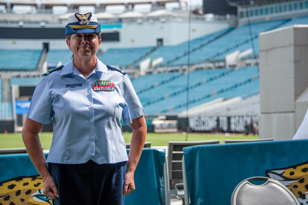 Coast Guard Reserve Chief Warrant Officer Faith Matuschek Retirement Ceremony