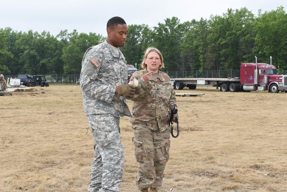 123rd Contingency Response Group establishes aerial port during Michigan exercise