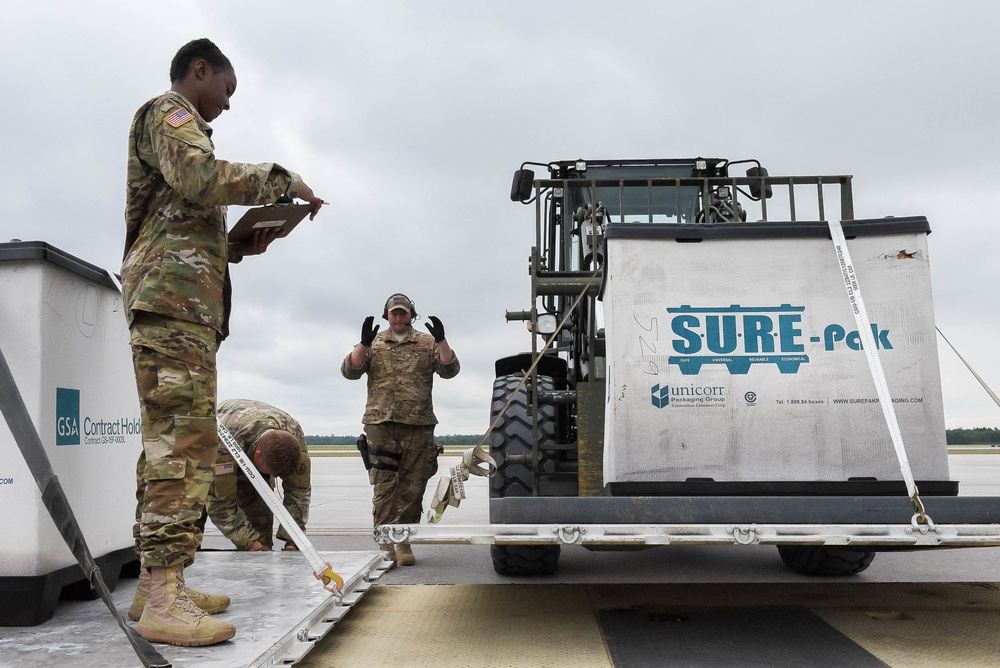 123rd Contingency Response Group establishes aerial port during Michigan exercise