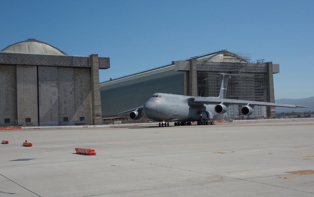 AEHF-4 Loads Onto Travis AFB C-5 M Super Galaxy