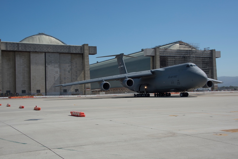 AEHF-4 Loads Onto Travis AFB C-5 M Super Galaxy