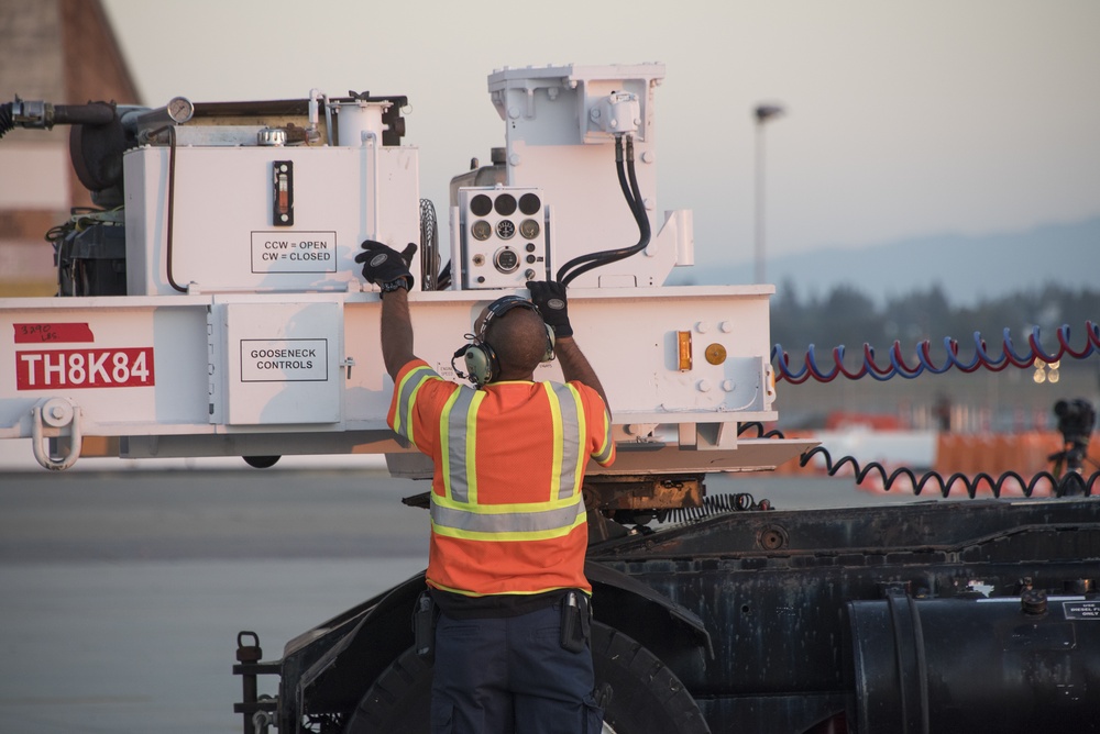 AEHF-4 Loads Onto Travis AFB C-5 M Super Galaxy