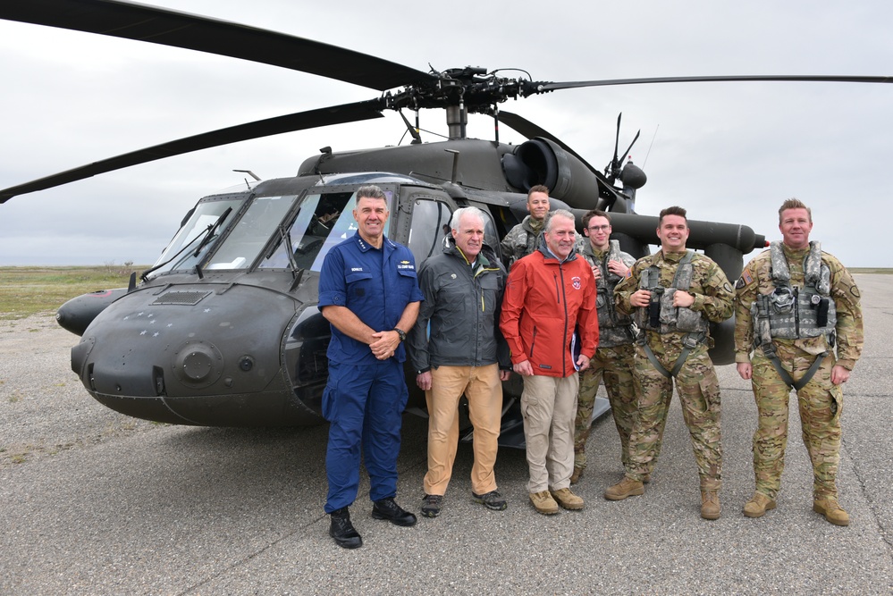 Coast Guard Commandant meets with SECNAV and Sen. Sullivan