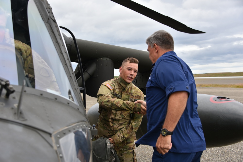 Coast Guard Commandant meets with SECNAV and Sen. Sullivan