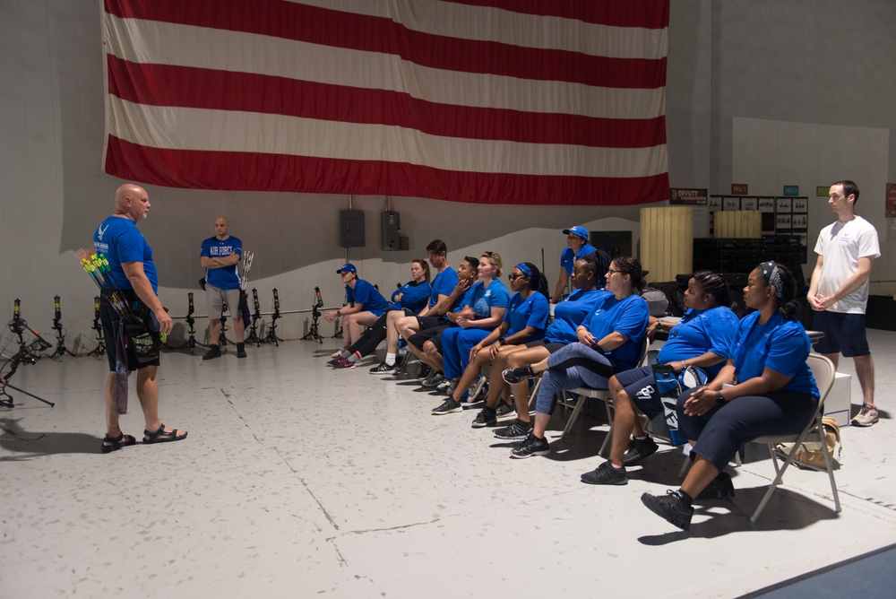 AFW2 archery at Offutt AFB