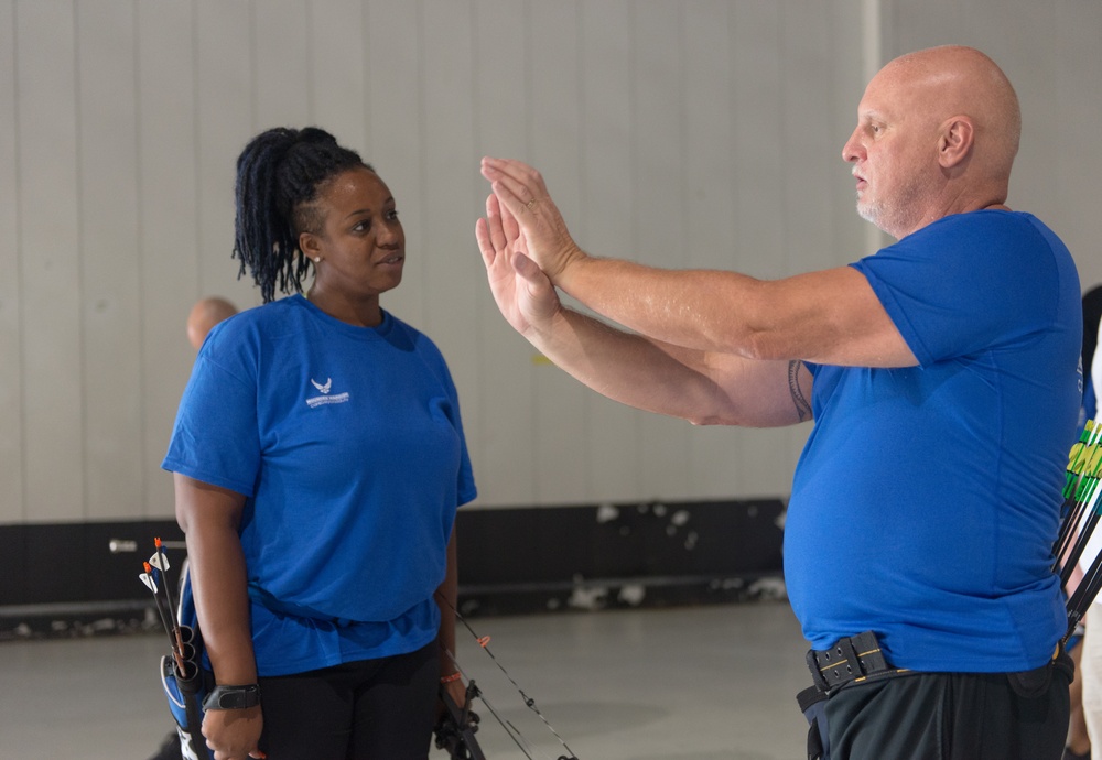 AFW2 archery at Offutt AFB