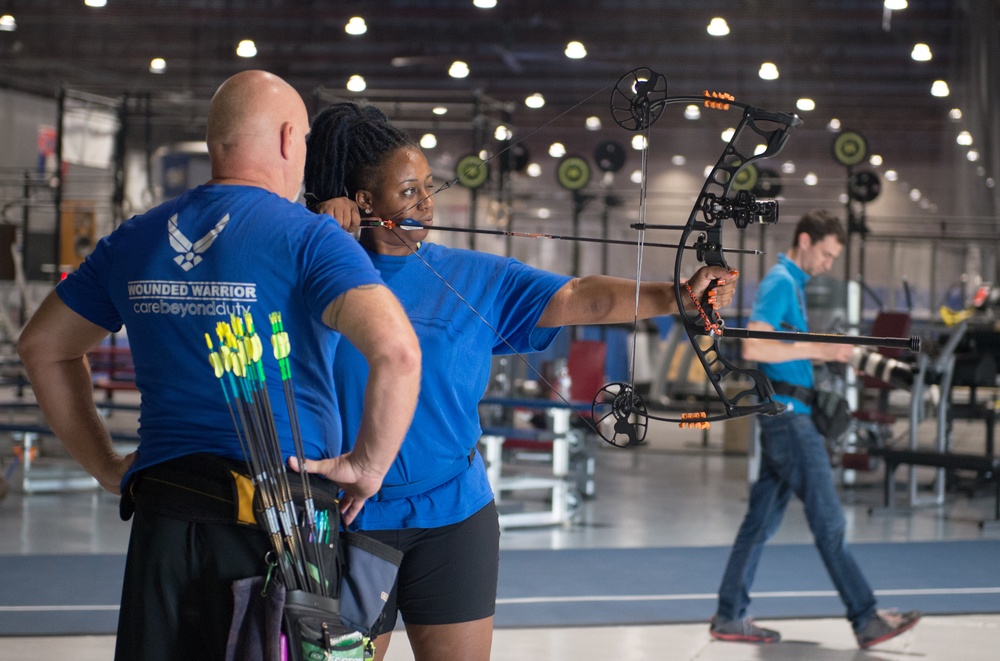 AFW2 archery at Offutt AFB