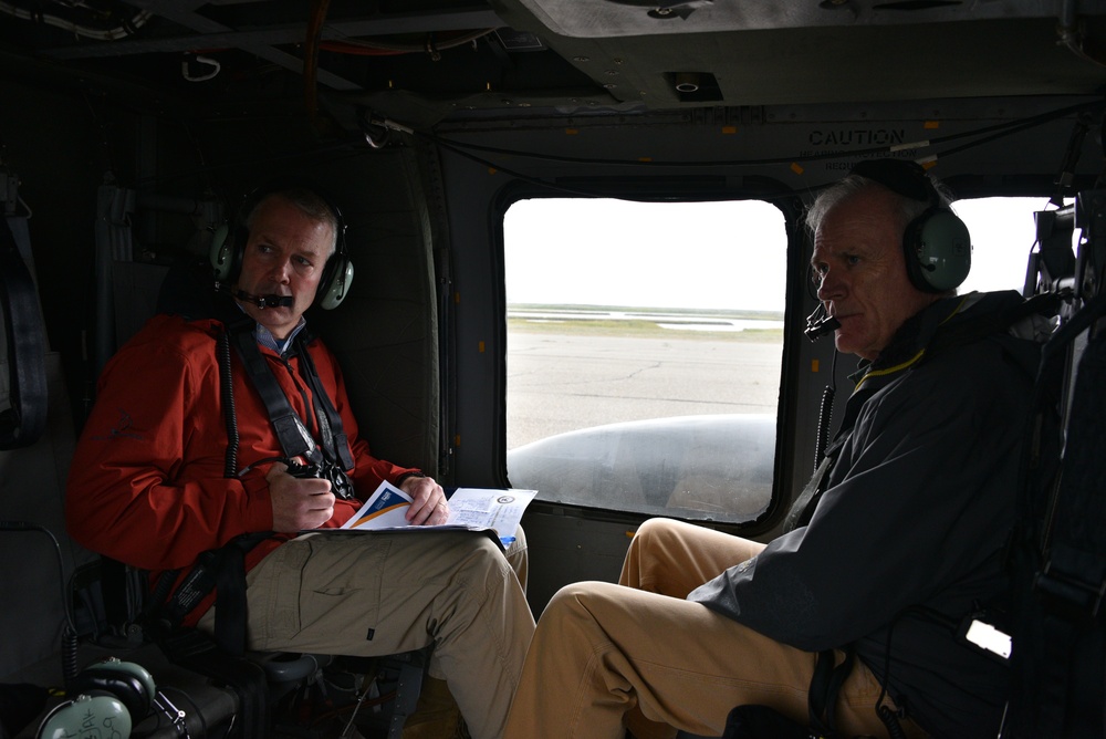 Coast Guard Commandant meets with SECNAV and Sen. Sullivan