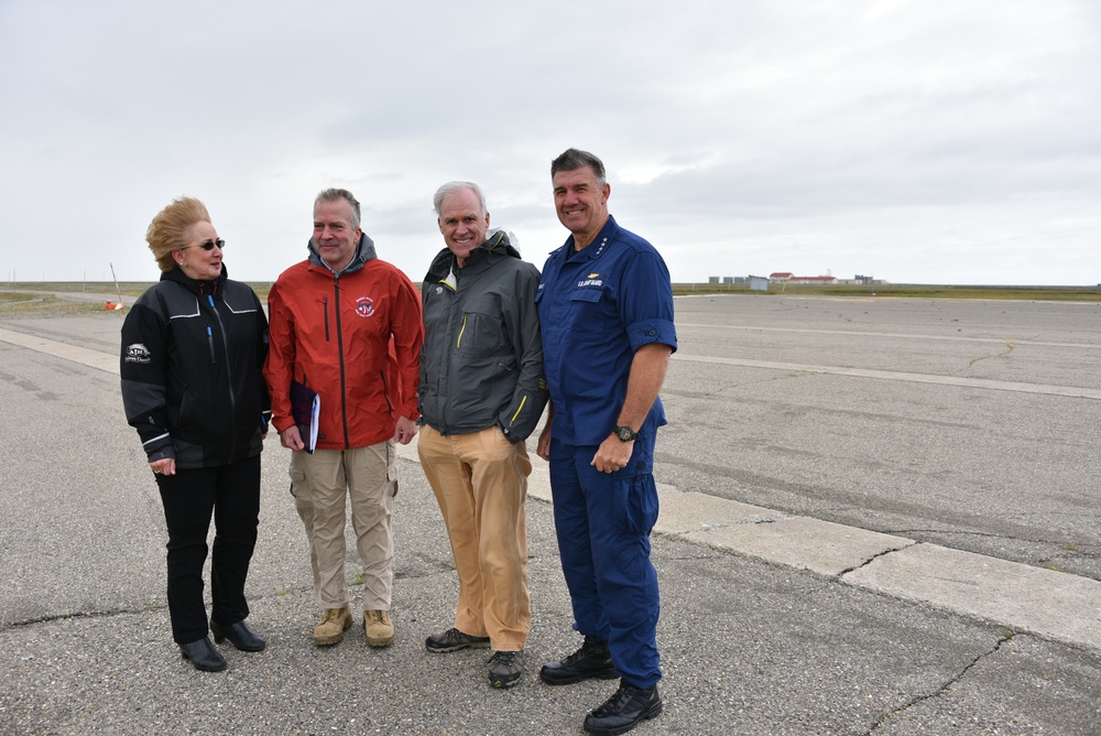 Coast Guard Commandant meets with SECNAV and Sen. Sullivan